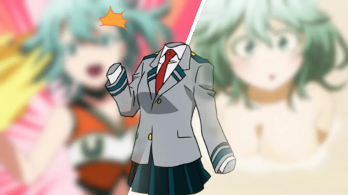 chicas de boku no hero anime - Cómo se llama la chica invisible de boku no hero
