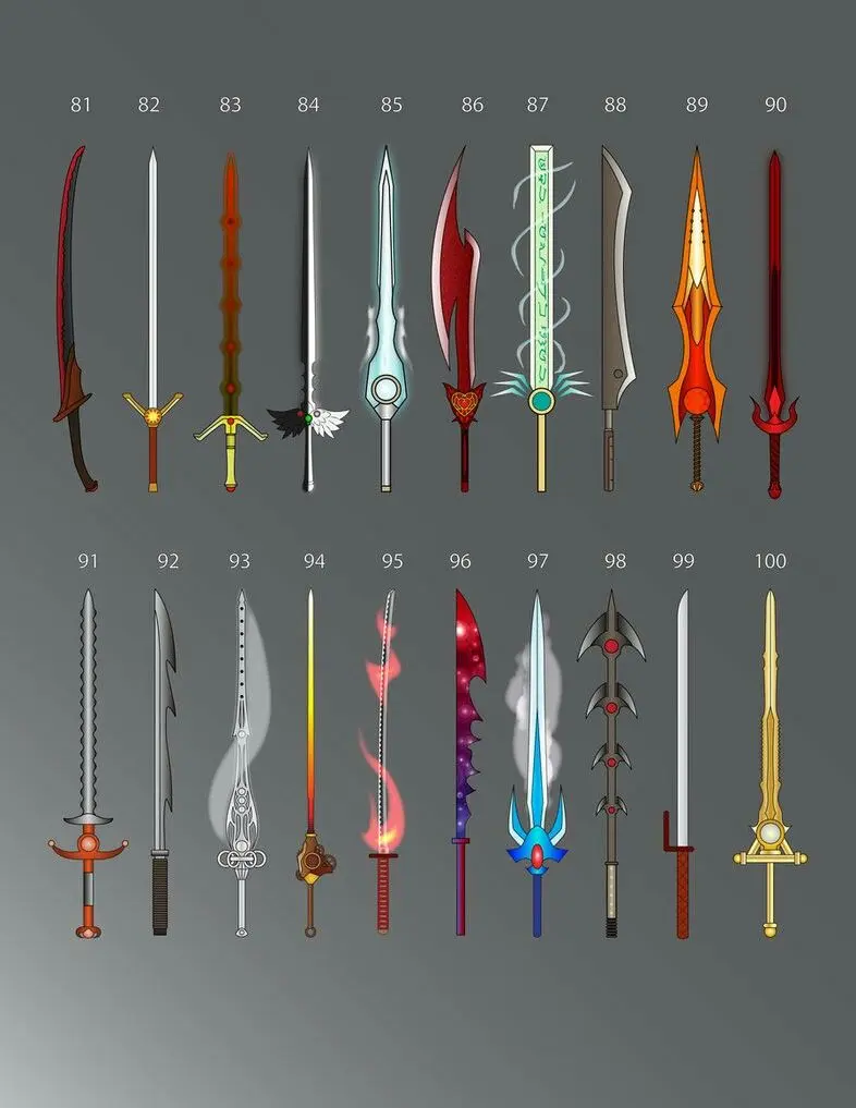 espadas de anime famosas - Cómo se llama la espada más famosa