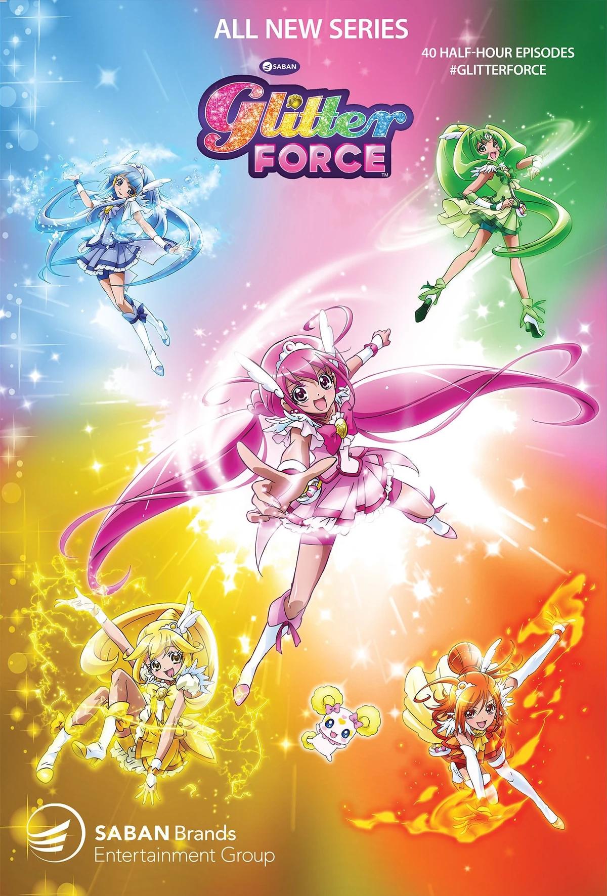 Glitter Force: El Ejército Brillante que conquistó Netflix - Cómo se llaman las Glitter Force ejercito brillante anime - Cómo se llaman las Glitter Force