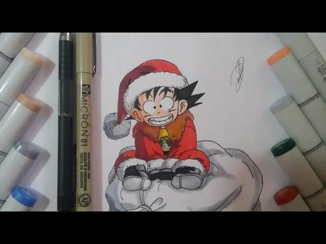 dibujos de navidad a lapiz anime - Cuáles son los iconos de la Navidad