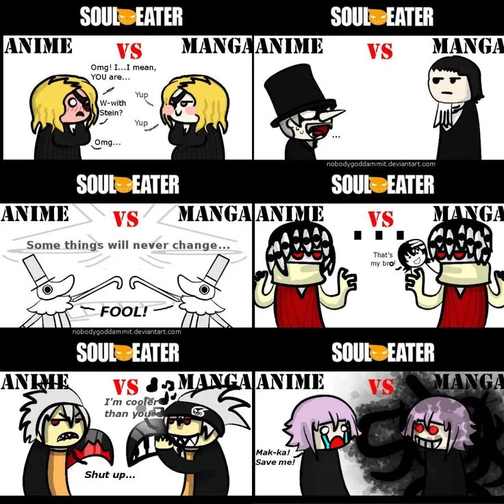 Soul Eater: Manga vs Anime - Un Análisis Comparativo - Does Soul Eater not follow the manga anime vs manga soul eater - Does Soul Eater not follow the manga