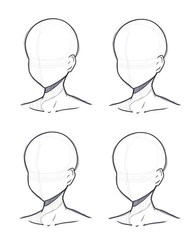 anime head base - Does the Loomis method work with anime