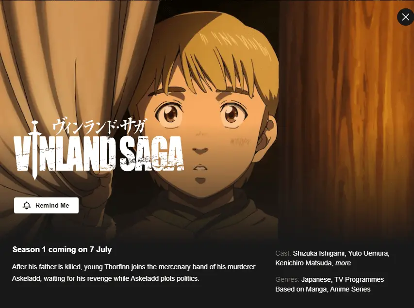 <b>Vinland Saga Anime:</b> Fechas de Lanzamiento y Todo Lo Que Necesitas Saber - Does Vinland Saga release weekly vinland saga anime release date - Does Vinland Saga release weekly