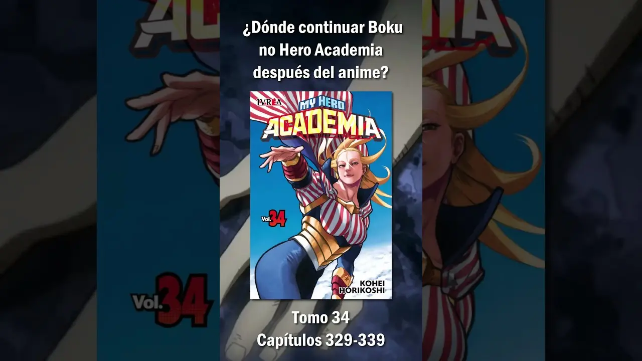 que capitulo del manga va el anime boku no hero - Dónde seguir boku no hero