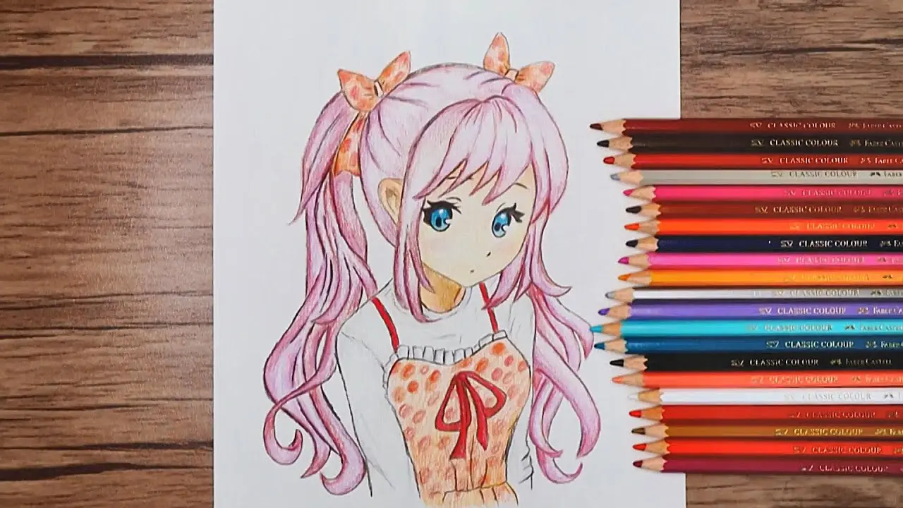 Dibujos de Anime Coloreados: Una Guía Completa - How to draw beautiful anime faces anime drawings colored - How to draw beautiful anime faces