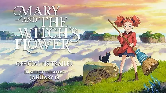 anime witch movie - Is Mary and the Witch's Flower a Ghibli film