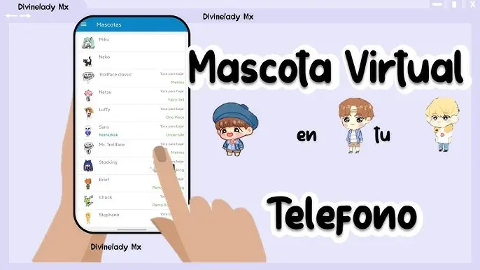 mascotas virtuales anime para android - Qué es shimeji app