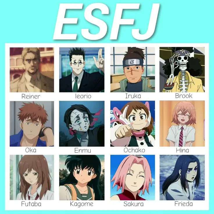 anime esfj - Qué es una persona ESFJ