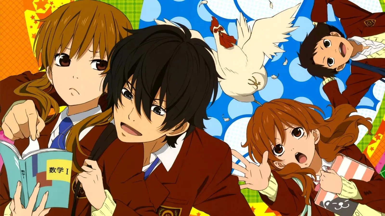 anime gallina - Quién es la novia de Haru