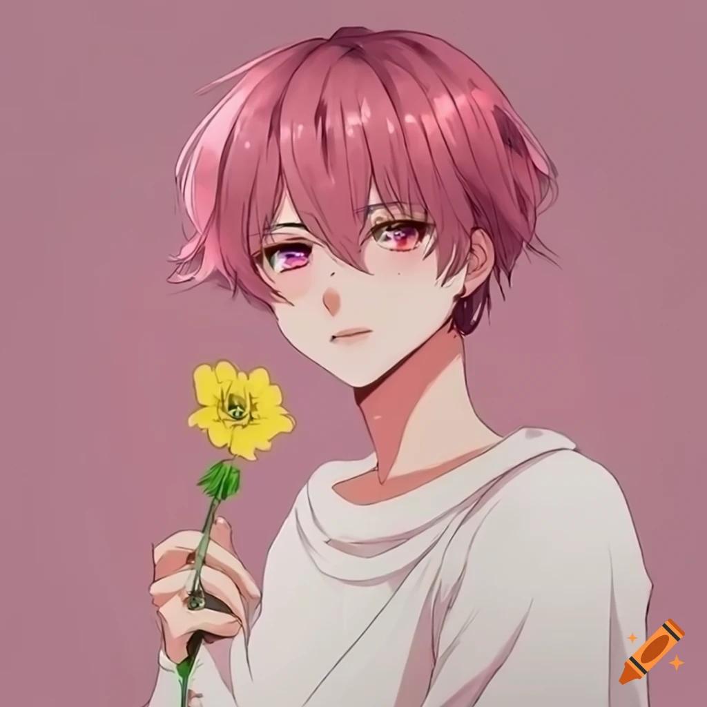anime guys with pink hair - What anime is The Guy with pink hair from