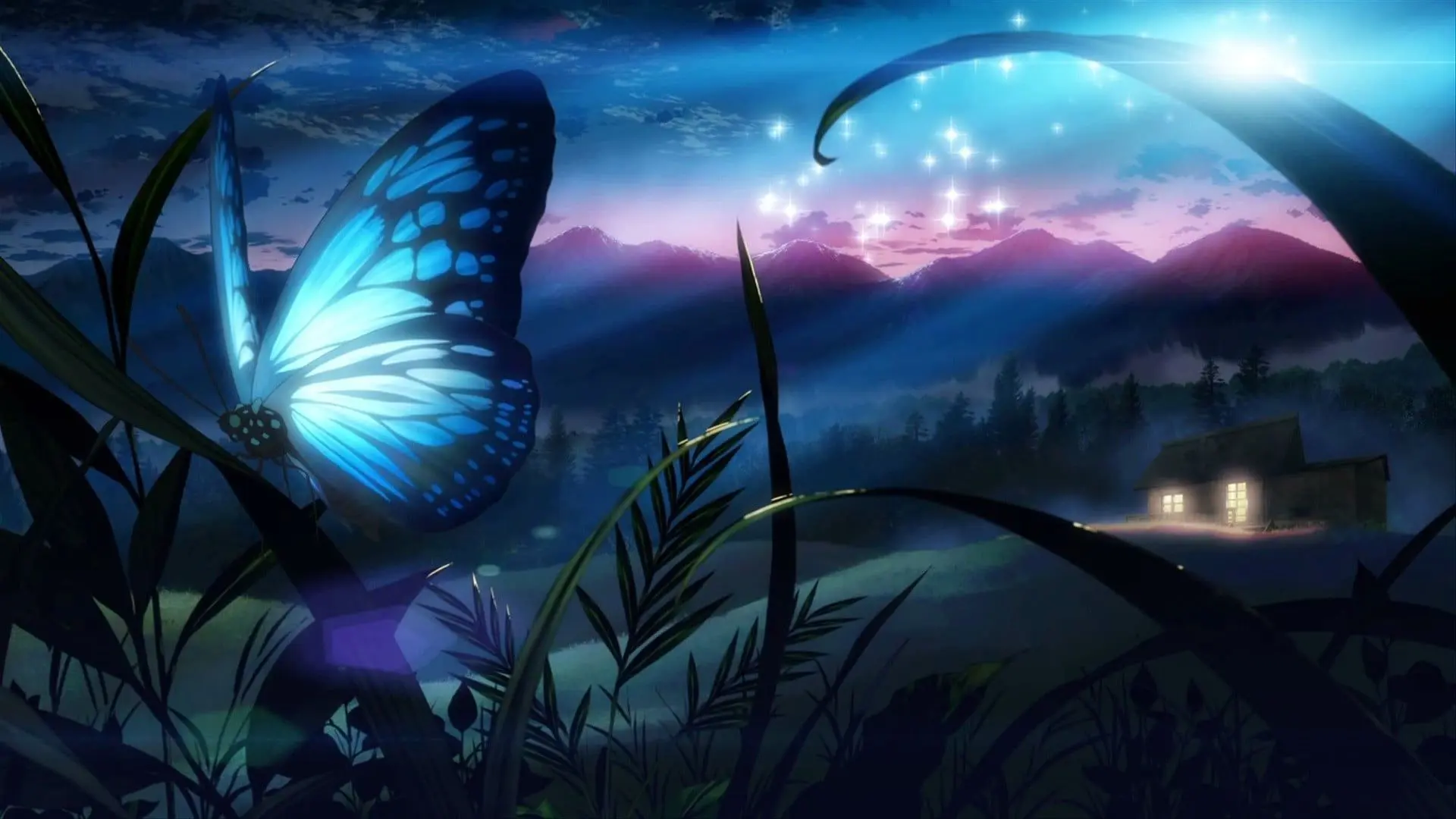Mariposas azules en el anime: simbolismo, significado y apariciones - What does a blue butterfly mean in anime butterfly blue anime - What does a blue butterfly mean in anime