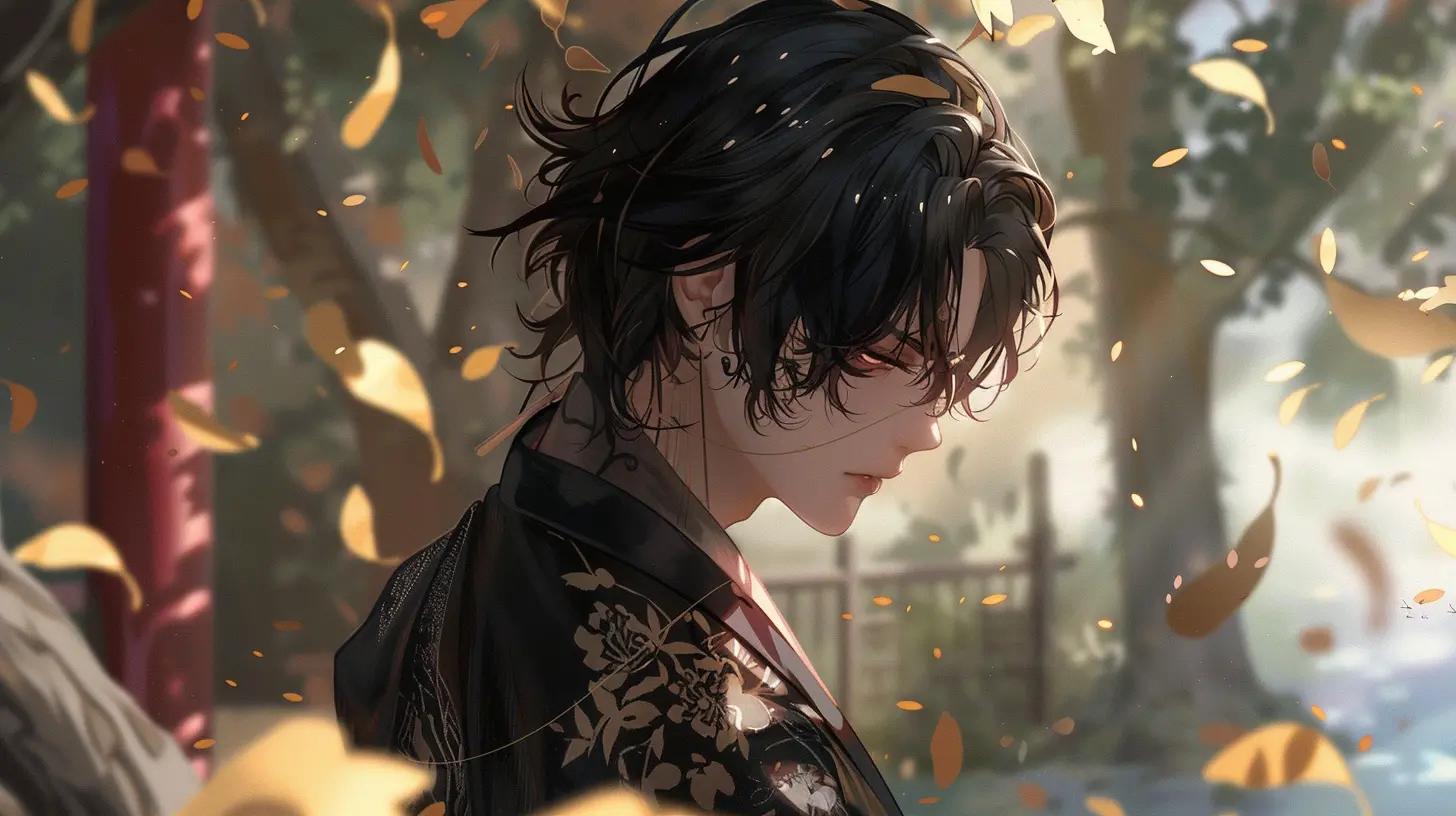 <b>Dark Hair Anime Guy:</b> El Misterio y el Simbolismo del Cabello Oscuro en los Personajes Masculinos de Anime - What does dark blue hair mean in anime dark hair anime guy - What does dark blue hair mean in anime