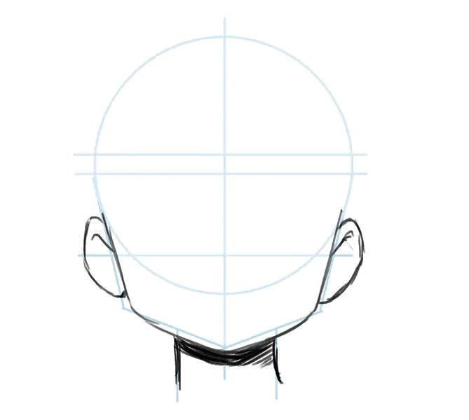 anime head base - What does it mean when hair sticks up in anime