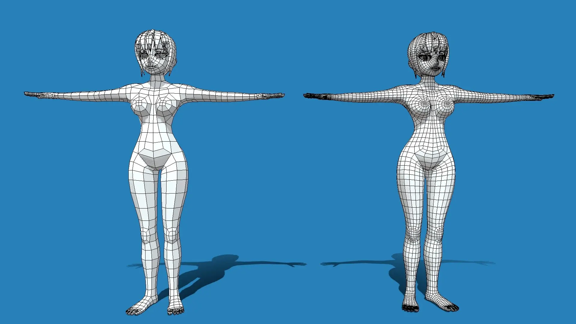 anime base mesh - What is a base mesh