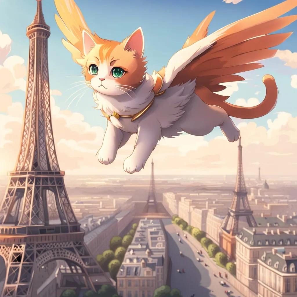 <b>Anime Flying Cat</b>: Explorando el Mundo de Gatos Voladores en el Anime - What is the cat from Azumanga Daioh anime flying cat - What is the cat from Azumanga Daioh