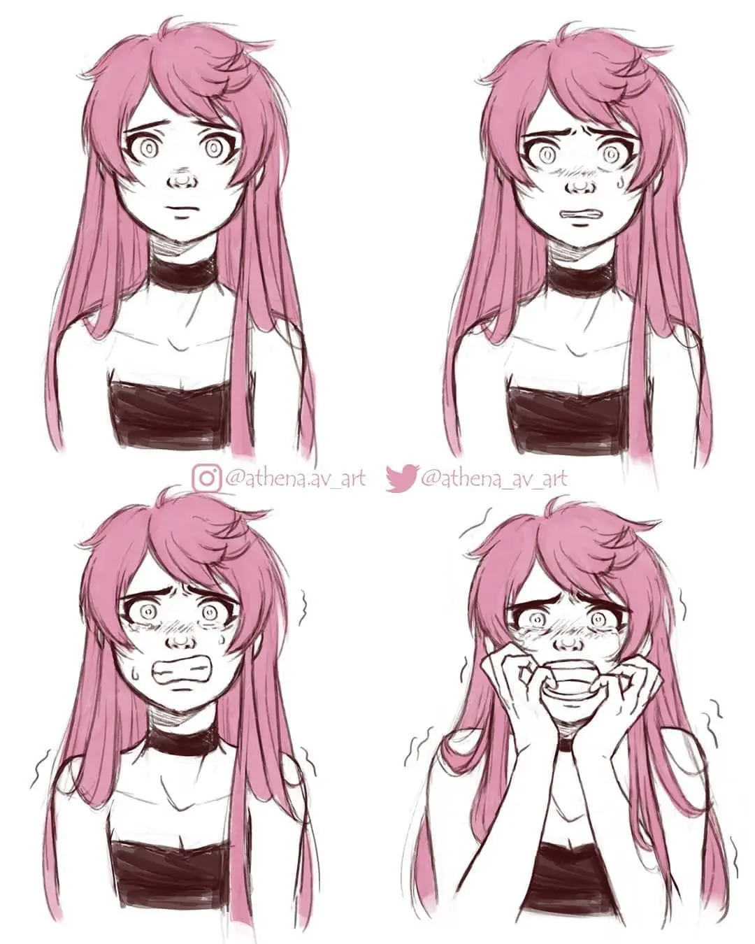 anime fear face - What is the fear face