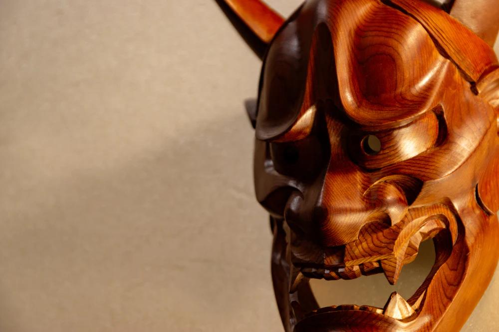 anime mask - What is the name of the creepy Japanese mask