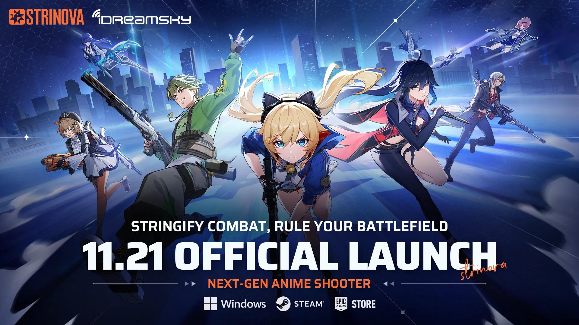 anime shooters - What is the new anime 5v5 shooter