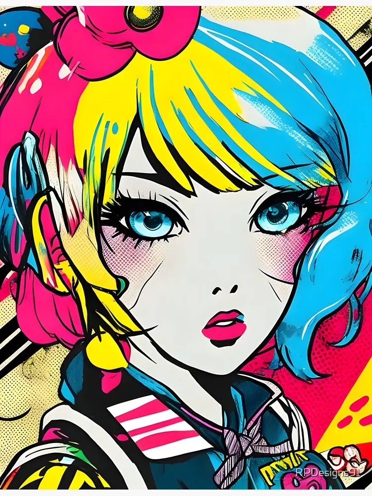 Anime Pop Art: Un Estilo Vibrante y Singular - What is the style of Japanese Pop Art in the 2000s anime pop art - What is the style of Japanese Pop Art in the 2000s