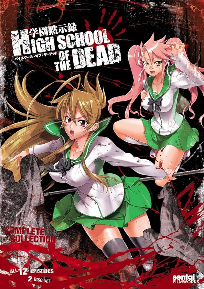 High School of the Dead y otros animes de zombis en la escuela - Where can I watch the High School zombie anime zombie highschool anime - Where can I watch the High School zombie anime