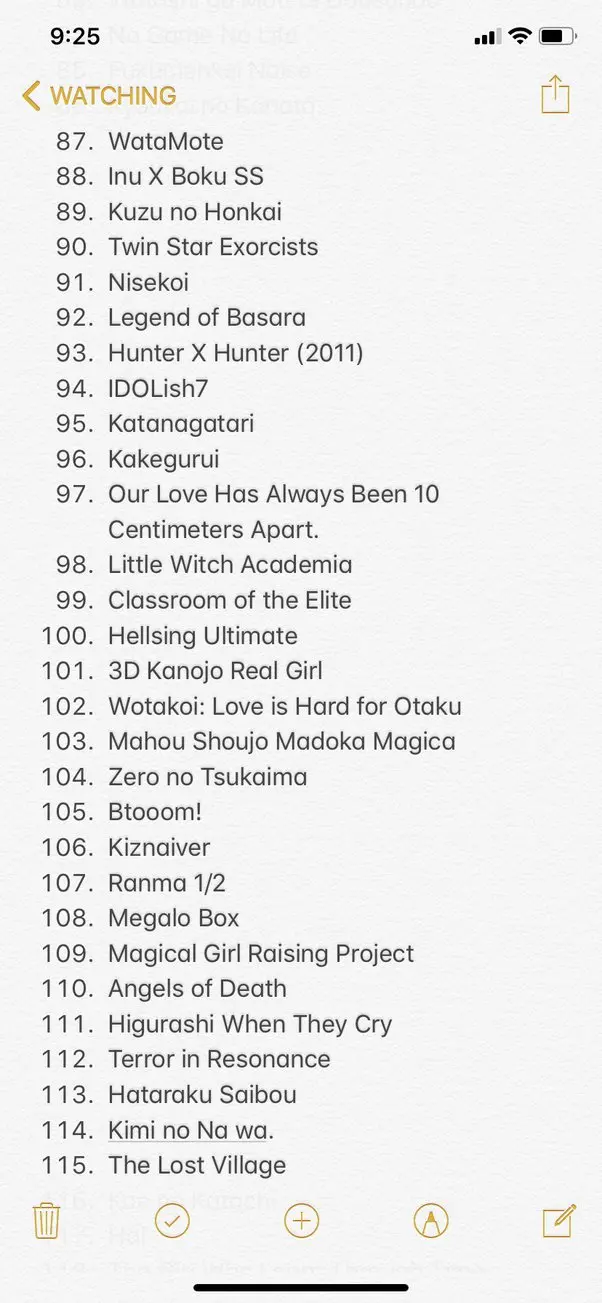 Anime que he visto: Una lista completa y detallada - Which anime have I watched anime i have watched - Which anime have I watched