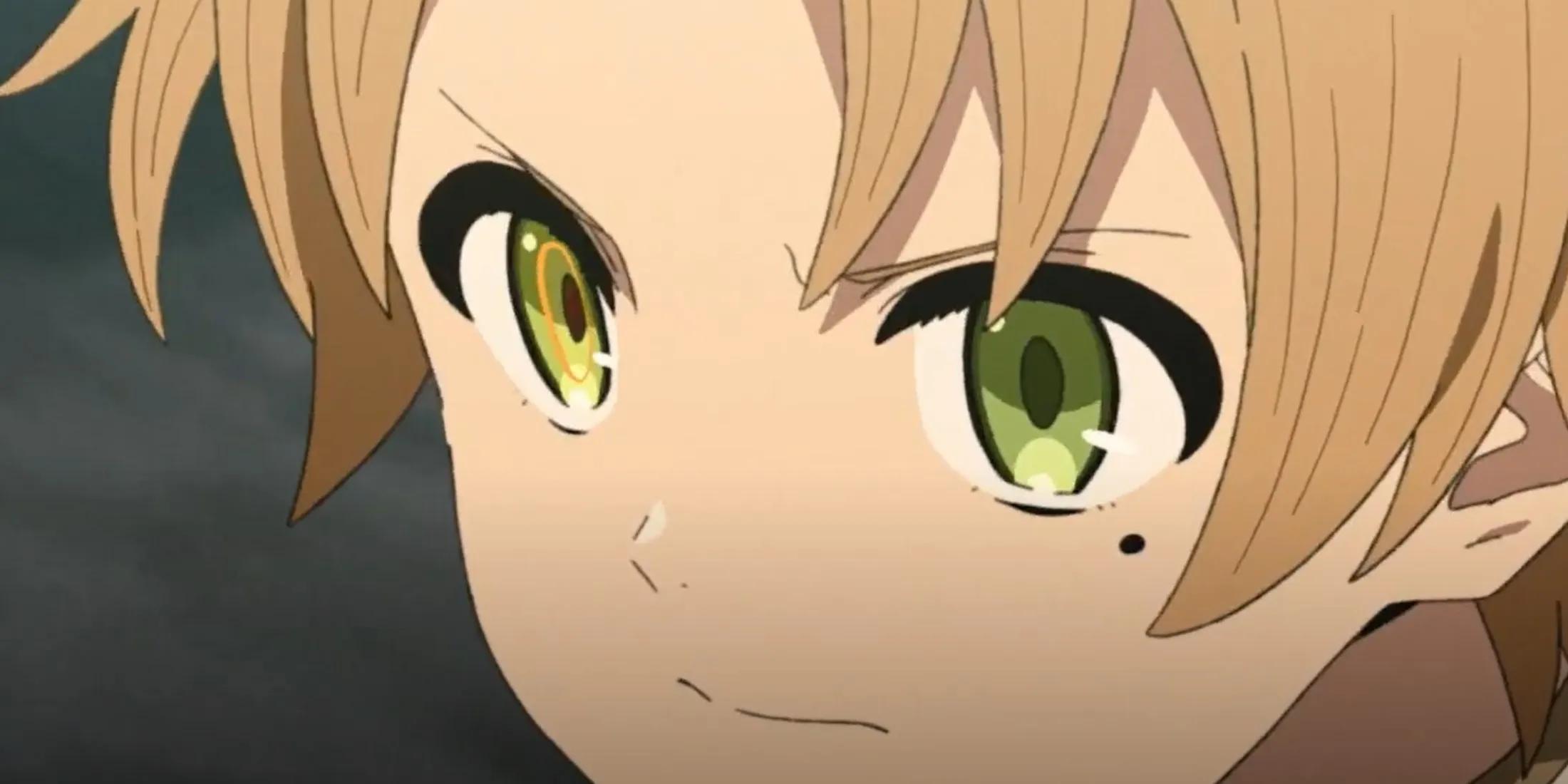 demon eyes anime - Which demon eyes does Rudeus have