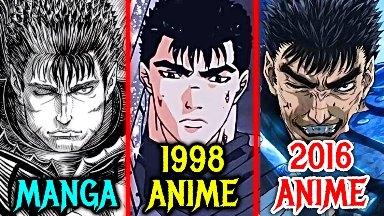 Comparativa de las Adaptaciones Anime de Berserk: ¿Cuál es la Mejor? - Which version of the Berserk anime is the best berserk anime comparison - Which version of the Berserk anime is the best