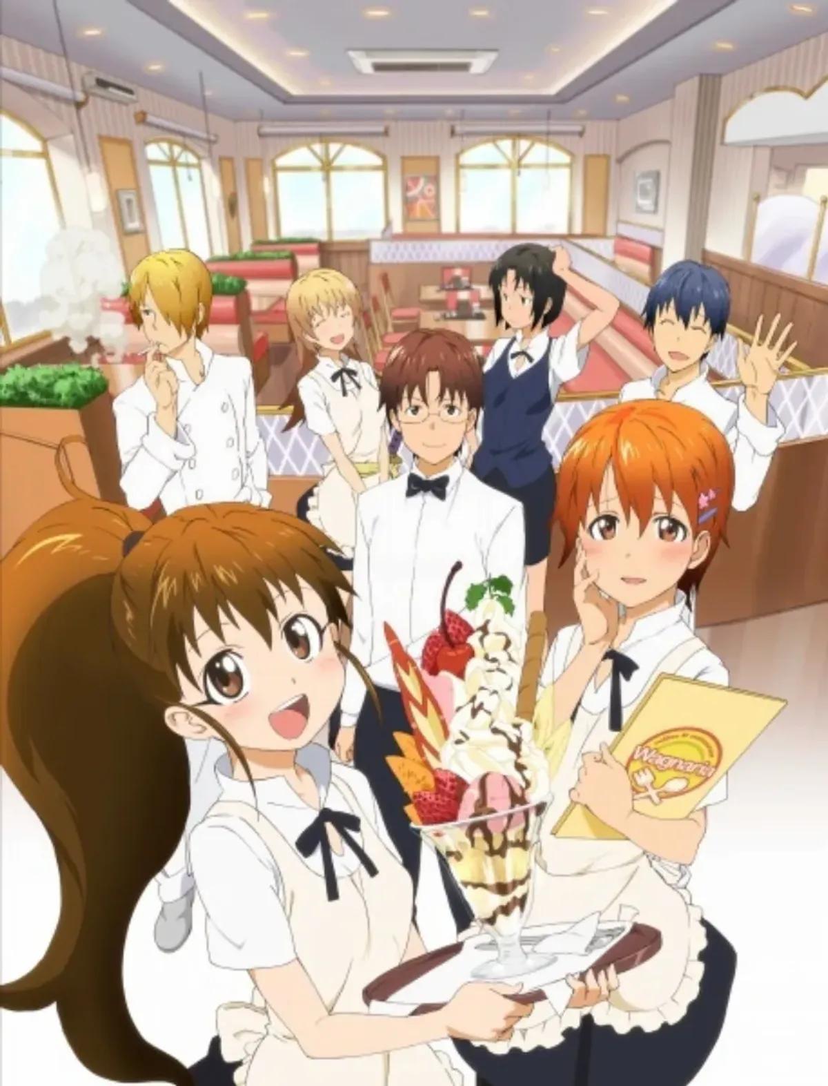 wagnaria anime - Who does Satou end up with in Wagnaria