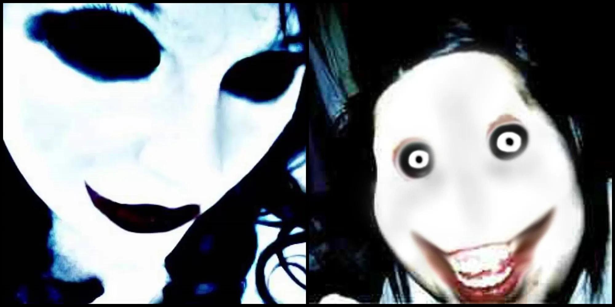 anime jane the killer - Why does Jane the Killer have black eyes