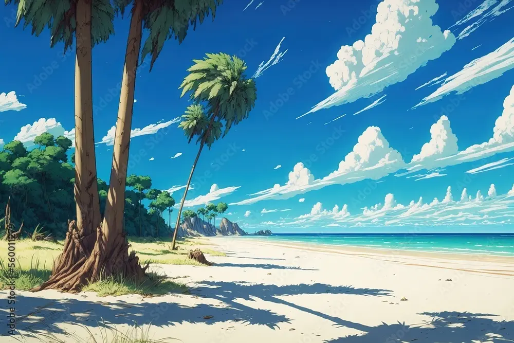 anime beach background - Why is there a beach episode in every anime