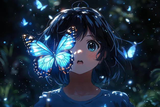 Mariposas azules en el anime: simbolismo, significado y apariciones - Why was there a blue butterfly at the end of Erased butterfly blue anime - Why was there a blue butterfly at the end of Erased